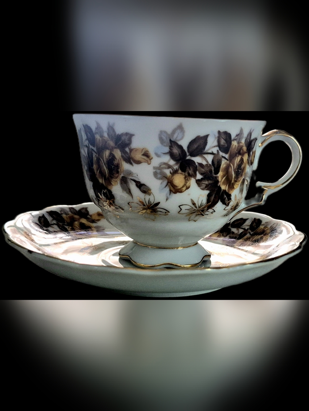 Vintage Royal Seely Tea Cup and Saucer Set